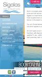Mobile Screenshot of hotelsigalas.com